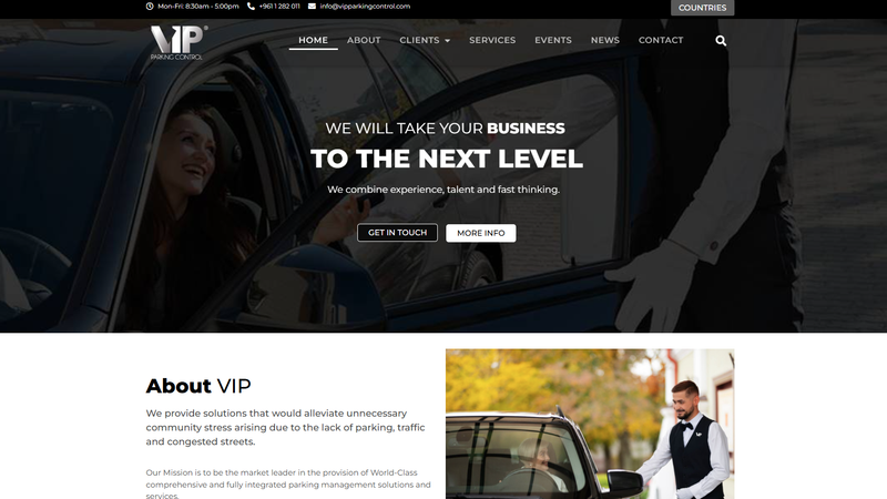 VIP Valet Parking Control